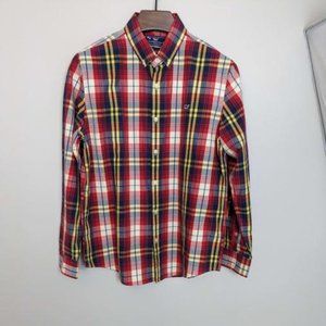Vineyard Vine's Men's L, Long Sleeve Button Down Shirt Slim Fit Cotton